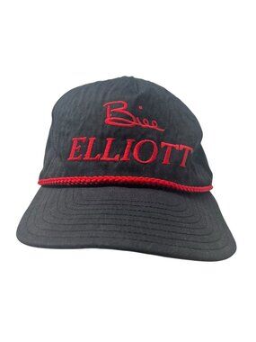 Bill Elliott NASCAR Racing Vintage Awesome Snapback Rope Trucker Hat Cap Dad 90s